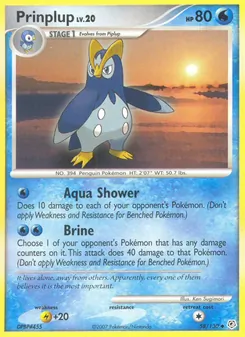 Prinplup (Diamond & Pearl #58/130)