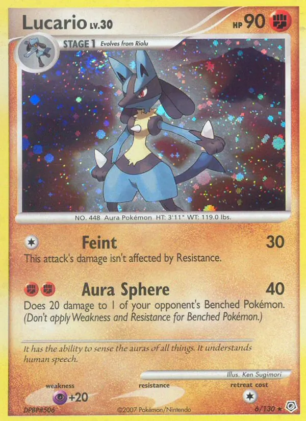 Lucario (Diamond & Pearl #6/130)