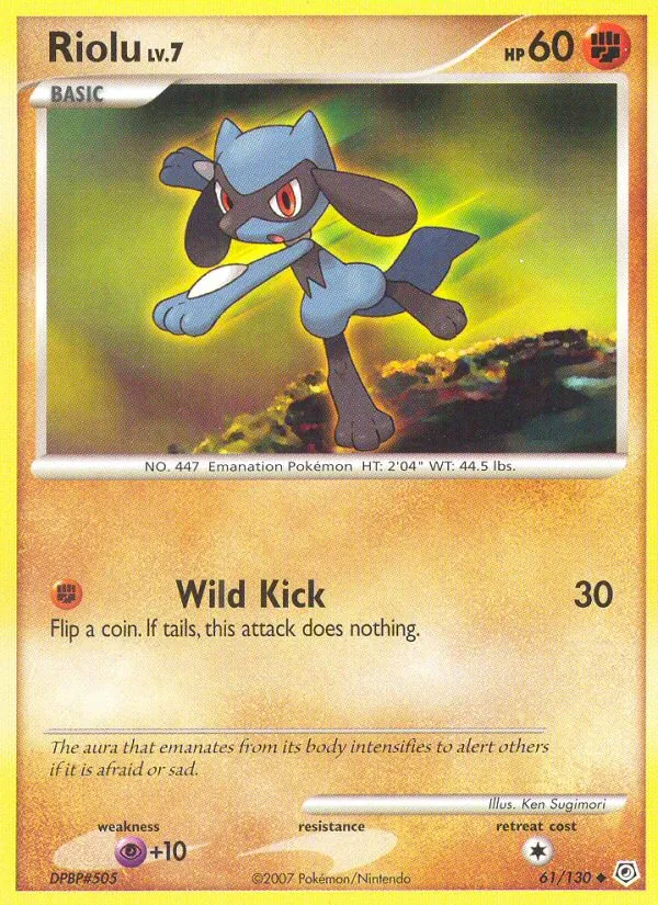 Riolu (Diamond & Pearl #61/130)