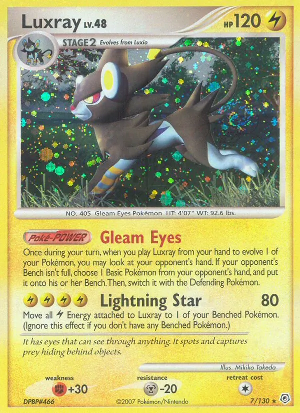 Luxray (Diamond & Pearl #7/130)