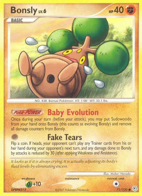 Bonsly (Diamond & Pearl #71/130)