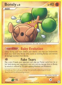 Bonsly (Diamante & Perla #71/130)