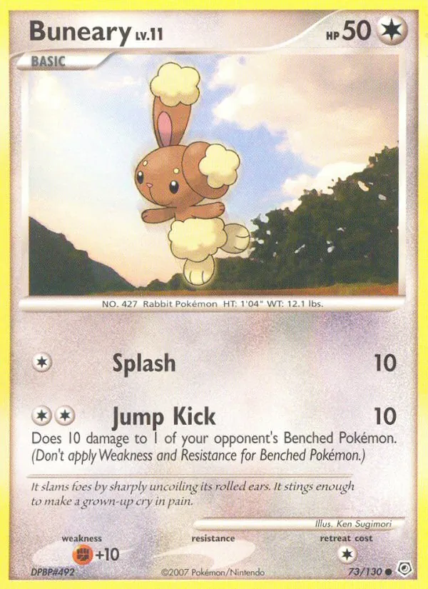Buneary (Diamond & Pearl #73/130)