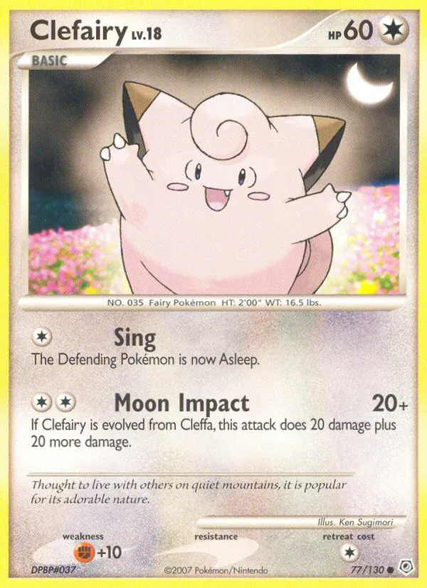 Clefairy (Diamond & Pearl #77/130)