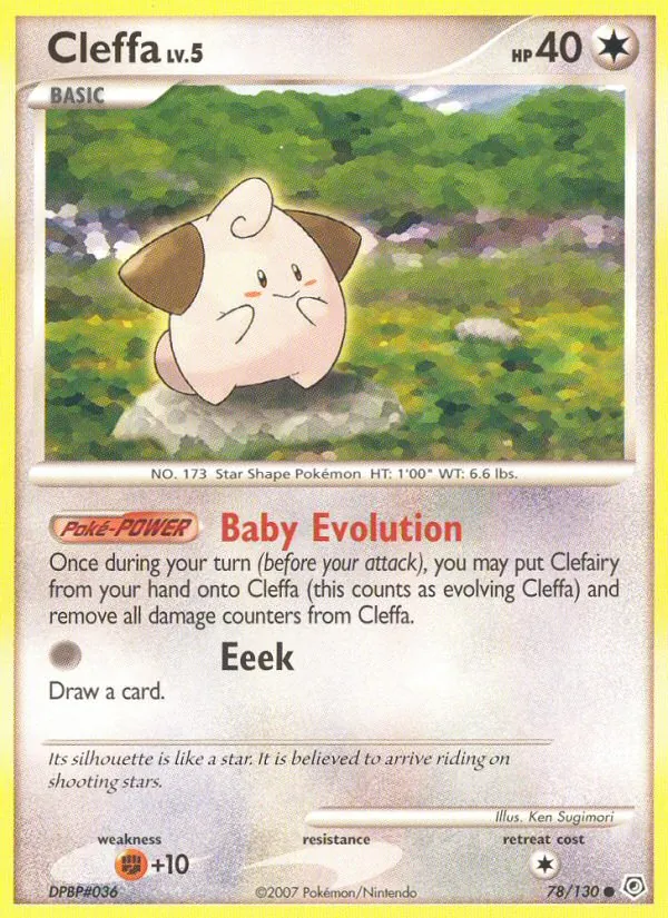 Cleffa (Diamond & Pearl #78/130)