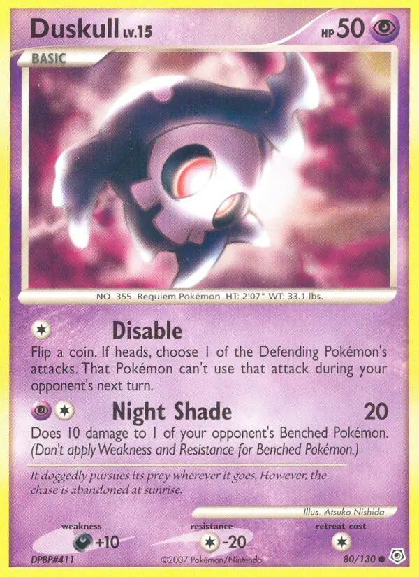 Duskull (Diamond & Pearl #80/130)