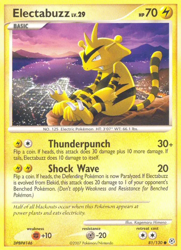 Electabuzz (Diamond & Pearl #81/130)