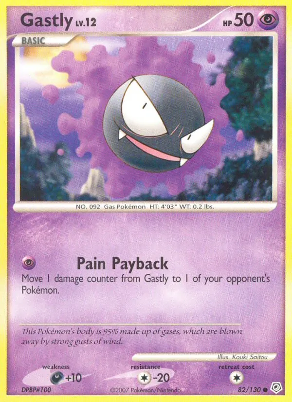 Gastly (Diamond & Pearl #82/130)