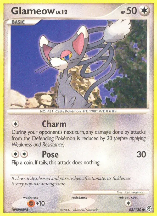 Glameow (Diamond & Pearl #83/130)