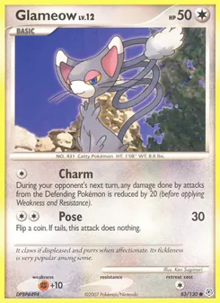 Glameow (Diamond & Pearl #83/130)