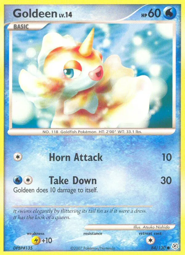 Goldeen (Diamond & Pearl #84/130)