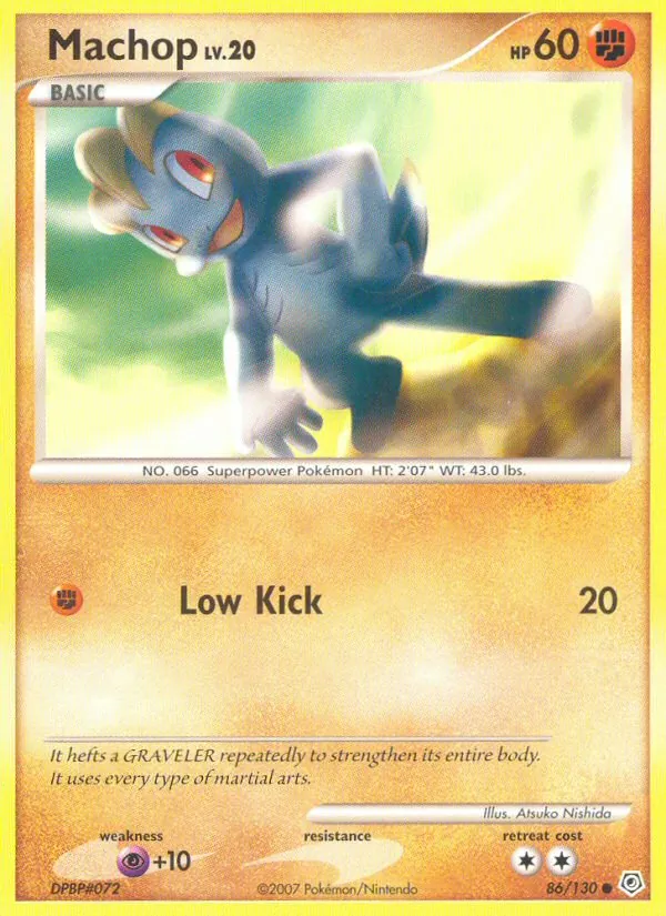Machop (Diamond & Pearl #86/130)