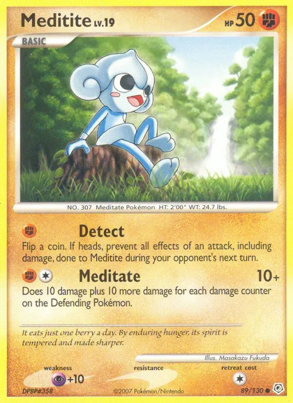 Meditite (Diamond & Pearl #89/130)