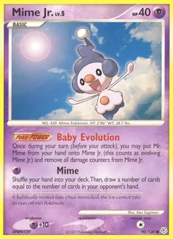 Mime Jr. (Diamond & Pearl #90/130)