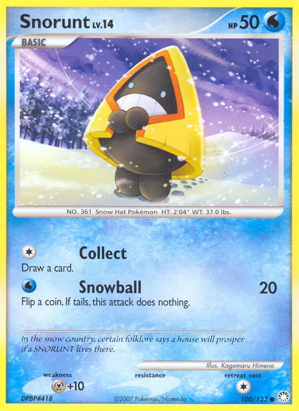 Snorunt (Mysterious Treasures #100/123)