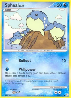 Spheal (Mysterious Treasures #102/123)