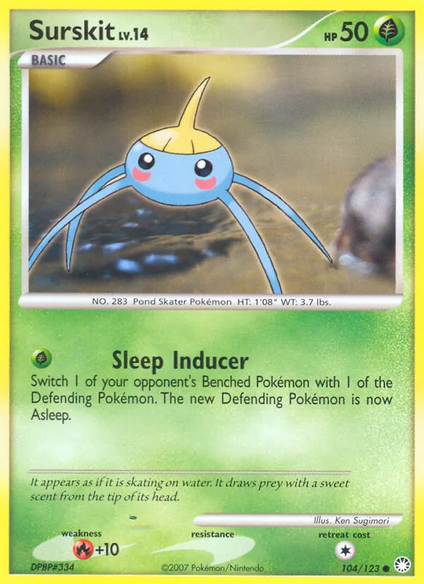Surskit (Mysterious Treasures #104/123)