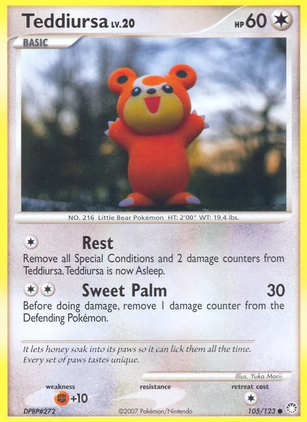 Teddiursa (Mysterious Treasures #105/123)