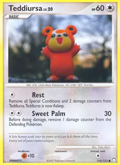Teddiursa (Mysterious Treasures #105/123)