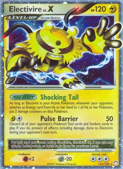 Electivire (Mysterious Treasures #121/123)