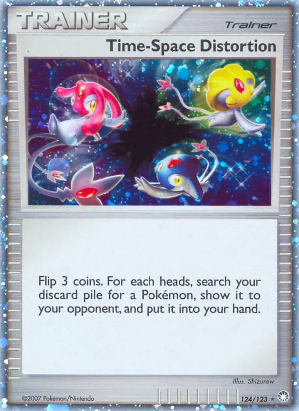 Time-Space Distortion (Mysterious Treasures #124/123)