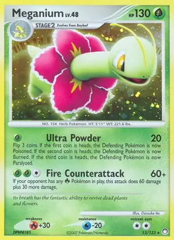 Meganium (Mysterious Treasures #13/123)