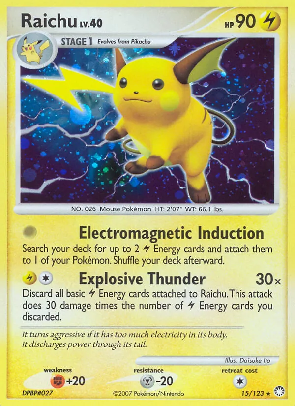 Raichu (Geheimnisvolle Schätze #15/123)