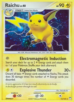 Raichu (Mysterious Treasures #15/123)