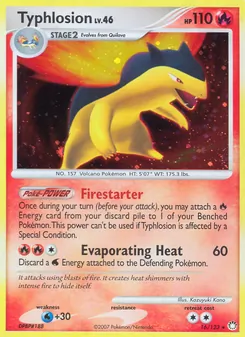 Typhlosion (Mysterious Treasures #16/123)