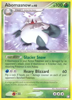 Abomasnow (Mysterious Treasures #19/123)