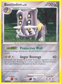 Bastiodon (Mysterious Treasures #21/123)