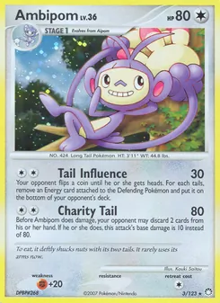 Ambipom (Mysterious Treasures #3/123)