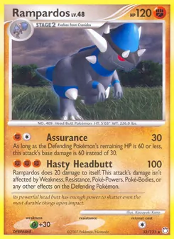 Rampardos (Mysterious Treasures #33/123)