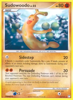 Sudowoodo (Mysterious Treasures #35/123)