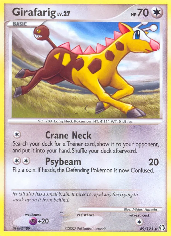 Girafarig (Mysterious Treasures #49/123)