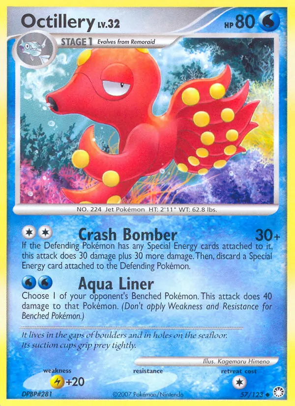 Octillery (Mysterious Treasures #57/123)