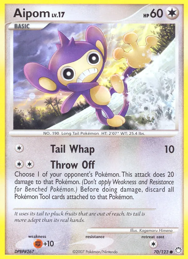 Aipom (Mysterious Treasures #70/123)