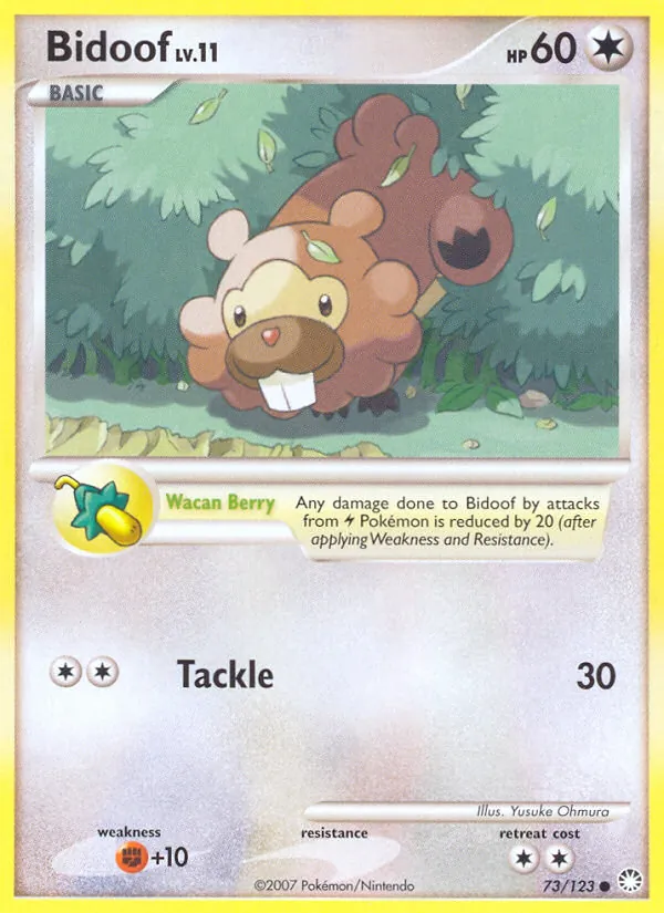 Bidoof (Mysterious Treasures #73/123)