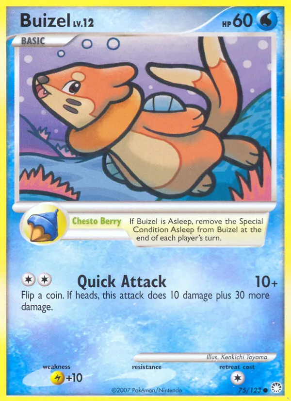 Buizel (Mysterious Treasures #75/123)
