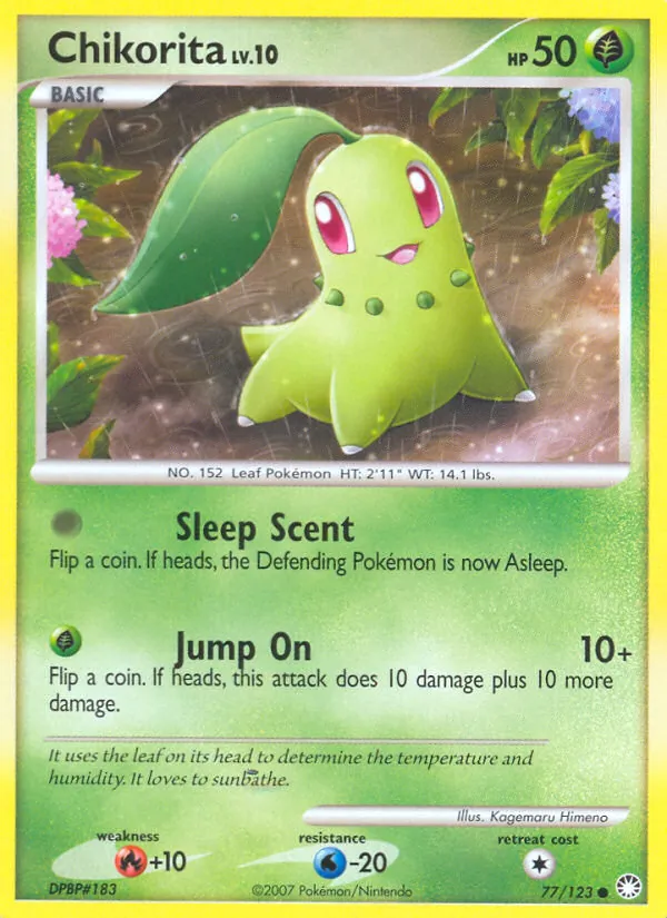 Chikorita (Mysterious Treasures #77/123)