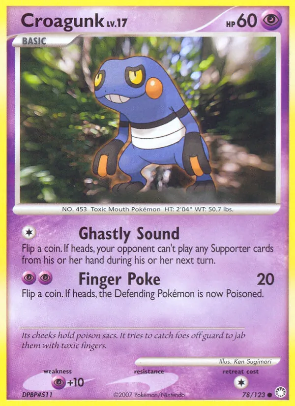 Croagunk (Mysterious Treasures #78/123)