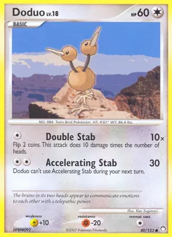 Doduo (Mysterious Treasures #80/123)