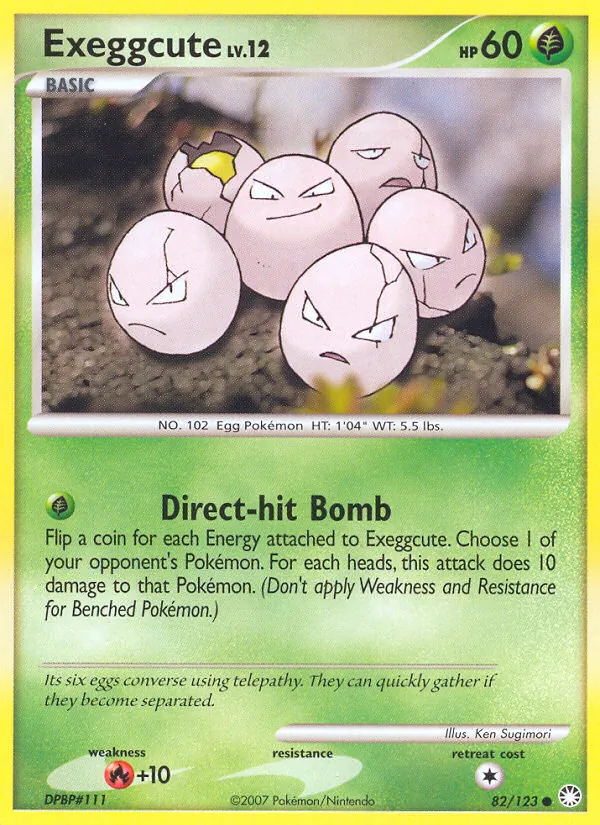 Exeggcute (Mysterious Treasures #82/123)