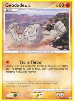 Geodude (Mysterious Treasures #84/123)