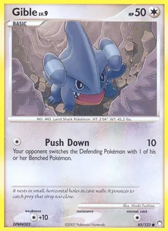 Gible (Mysterious Treasures #85/123)