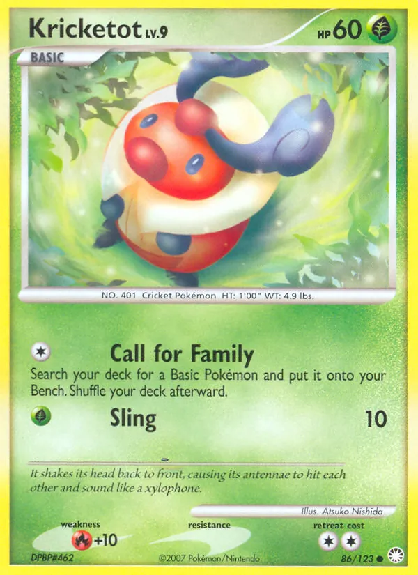 Kricketot (Mysterious Treasures #86/123)
