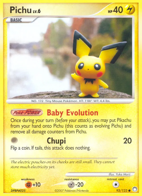 Pichu (Mysterious Treasures #93/123)