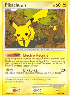 Pikachu (Mysterious Treasures #94/123)