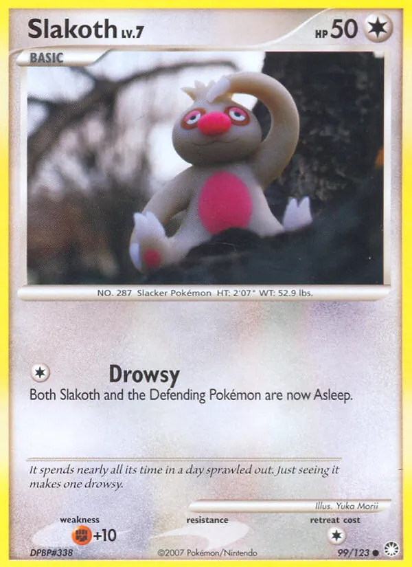 Slakoth (Mysterious Treasures #99/123)