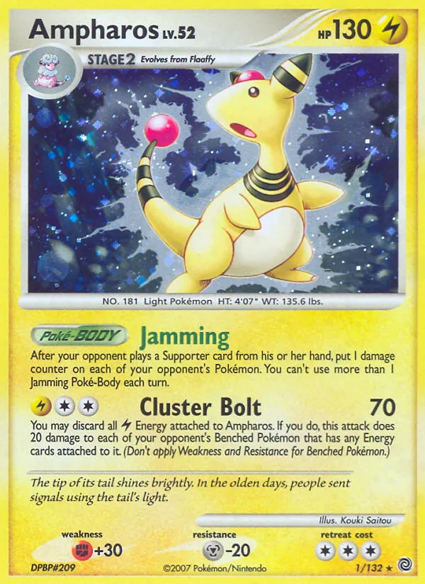 Ampharos (Rätselhafte Wunder #1/132)